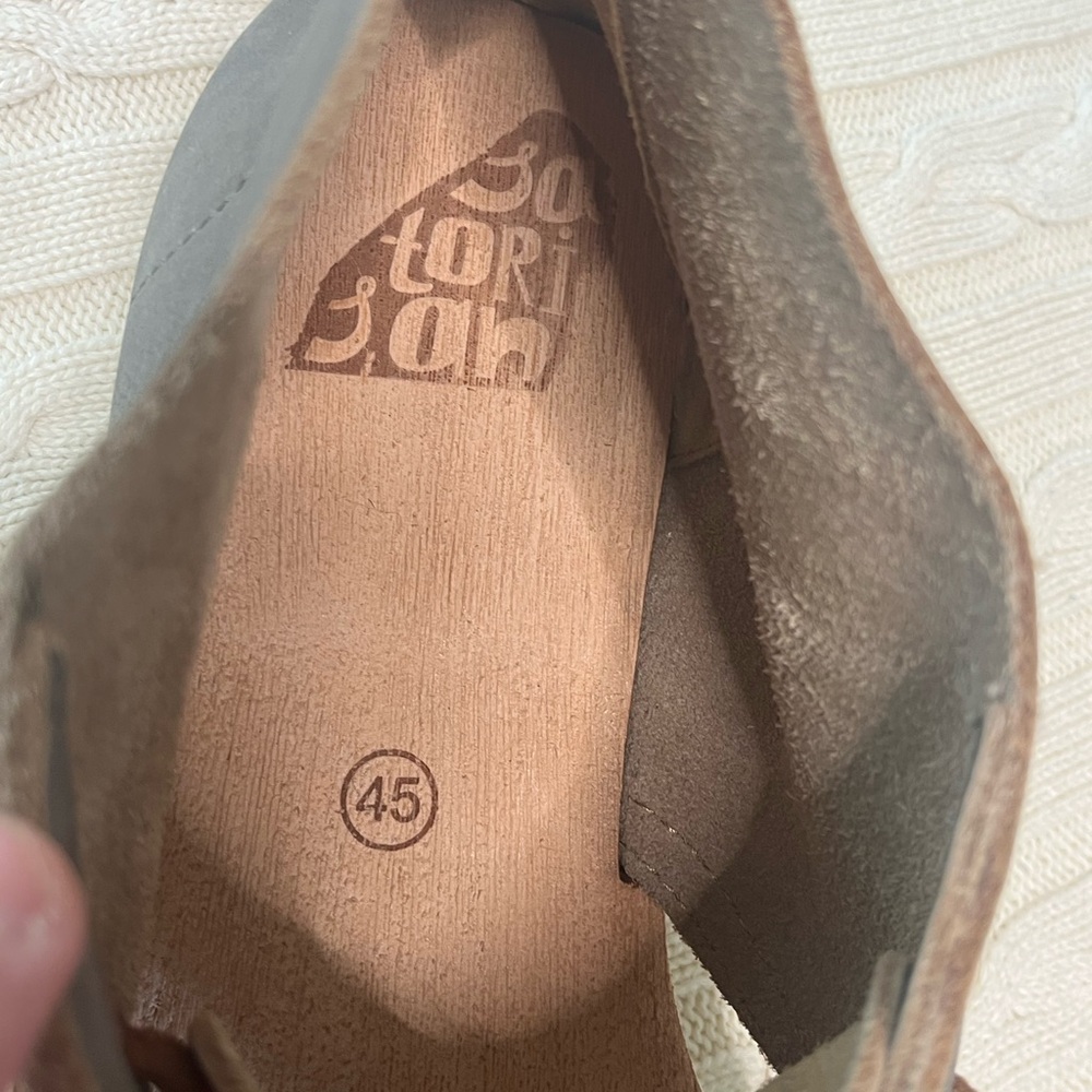 NWT  SATORISAN PREMIUM LEATHER MAN SHOES 👞 Fits size 9.5-10 - Picture 6 of 7